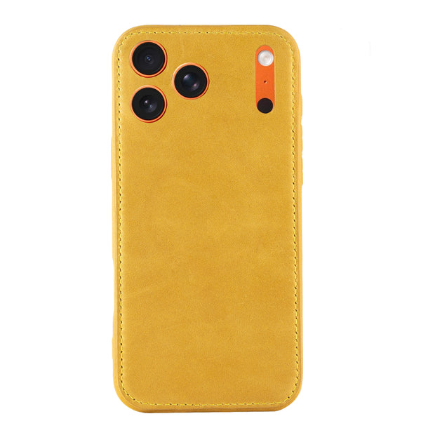 Handcrafted Vegetable-Tanned Leather iPhone Case – Vintage Patina Edition