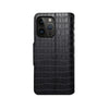 Alligator Print iPhone Case With Wallet And Strap