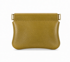 Handcrafted Leather Spring-Top Coin Purse