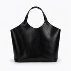 Minimal Leather Tote — Effortless Everyday Style