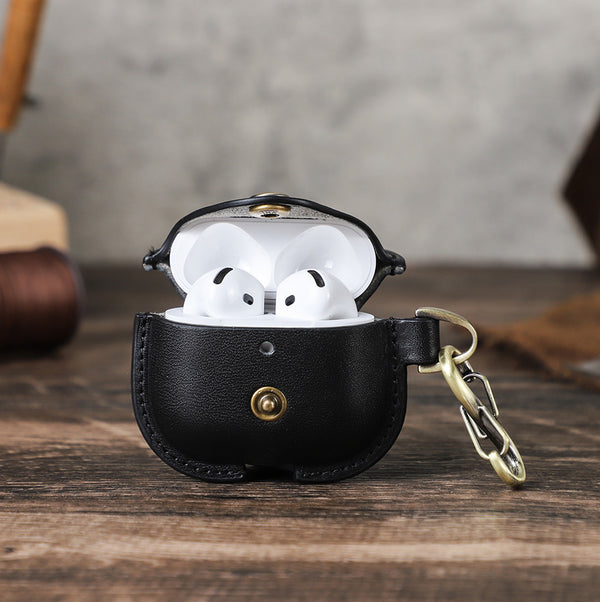 Genuine Leather AirPods 4 Case