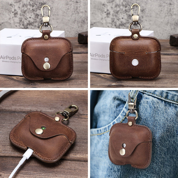 Genuine Leather AirPods Pro Case