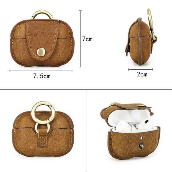 Genuine Leather Case for AirPods Pro/Pro2/3
