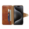 Alligator Print iPhone Case With Wallet And Strap
