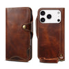 Genuine Leather Flip Case for iPhone