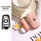 Handmade Genuine Leather Key Case for BMW