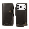 Genuine Leather Flip Case for iPhone