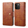 Alligator Print iPhone Case With Wallet And Strap