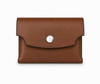Handcrafted Full-Grain Leather Snap Wallet