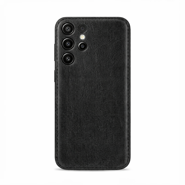 Handcrafted Vegetable-Tanned Leather Samsung Case – Vintage Patina Edition