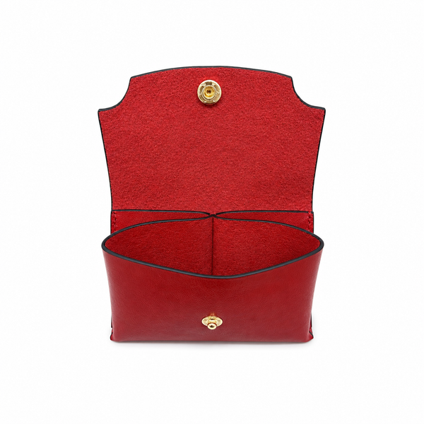 Handcrafted Full-Grain Leather Snap Wallet