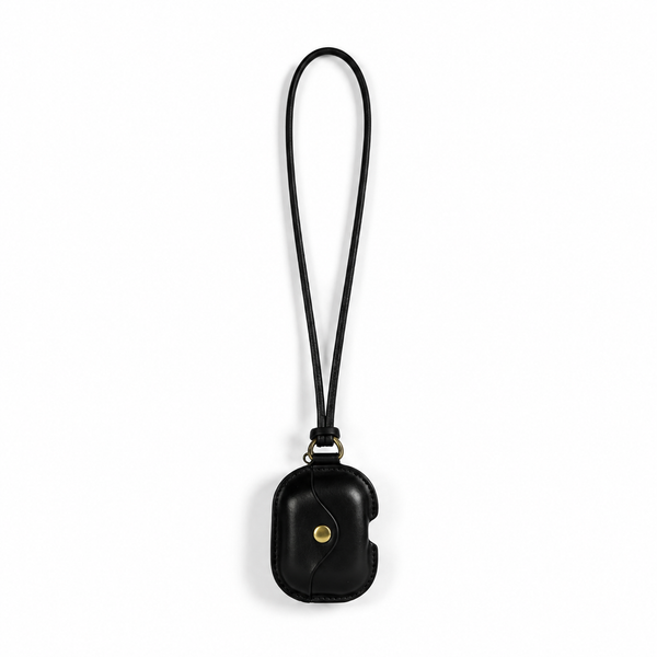 Premium Genuine Leather AirPods Case With Free Leather Lanyard