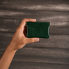 Handcrafted Leather Spring-Top Coin Purse