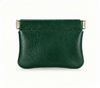 Handcrafted Leather Spring-Top Coin Purse