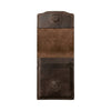 Vintage Handcrafted Full-Grain Leather Snap Wallet