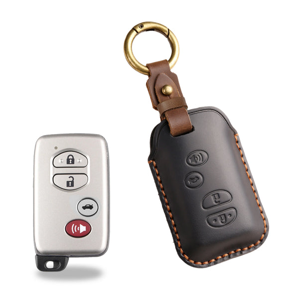 Top Grain Leather Toyota key Case