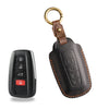 Top Grain Leather Toyota key Case