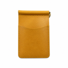 Vintage Handcrafted Full-Grain Leather Money Clip Wallet